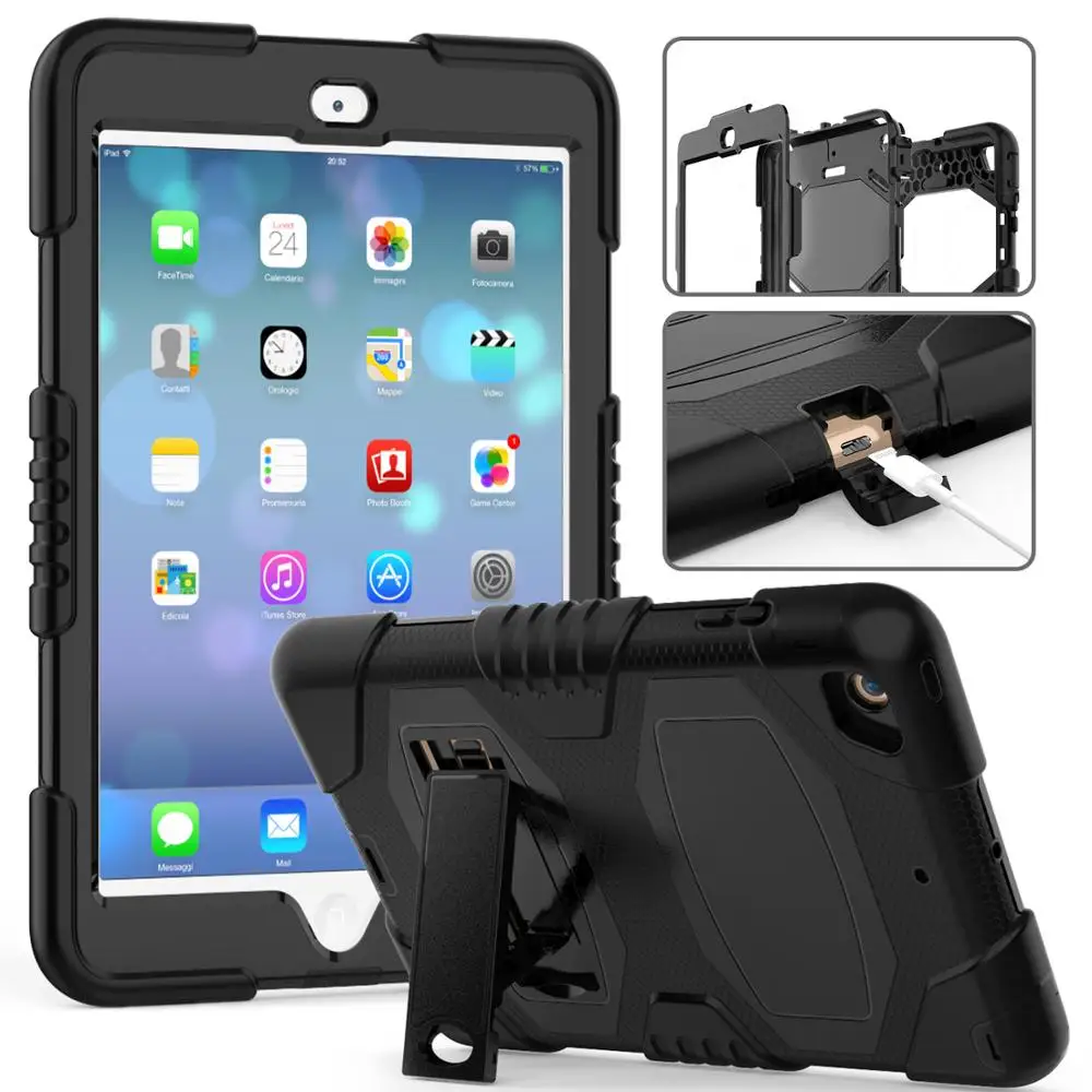 

Foldable kickstand case for funda ipad mini 1 2 3 protective cover