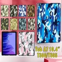 new tablet case for samsung galaxy tab a7 10 4 inch sm t500sm t505 slim tablet back shell stylus