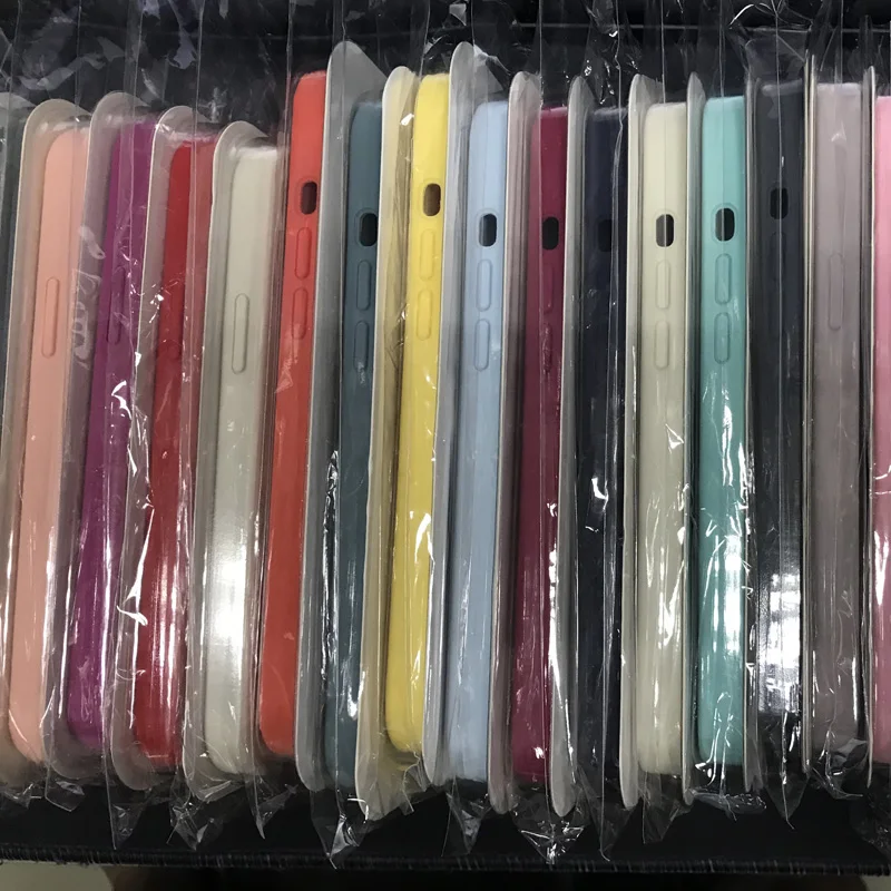 

10 шт./новейший силиконовый чехол OEM качества для iPhone13 13Mini 13Pro Max полное покрытие чехол с упаковкой силиконовый корпус