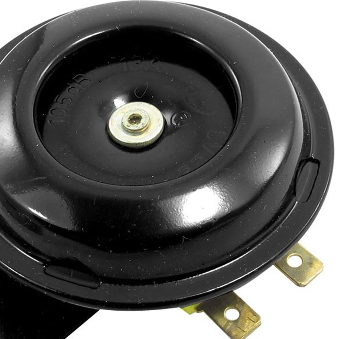Новый громкий клаксон мотоцикла DC 12V 1.5A черный металлический Электрический гудок