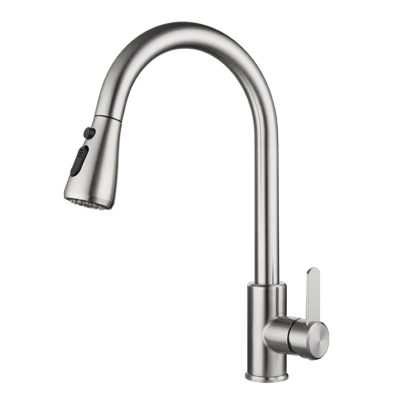 

New Kitchen Faucet Pull-out Hot & Cold Basin Faucet Two modes of mouthwash mode Water Faucet Bathroom Accessories