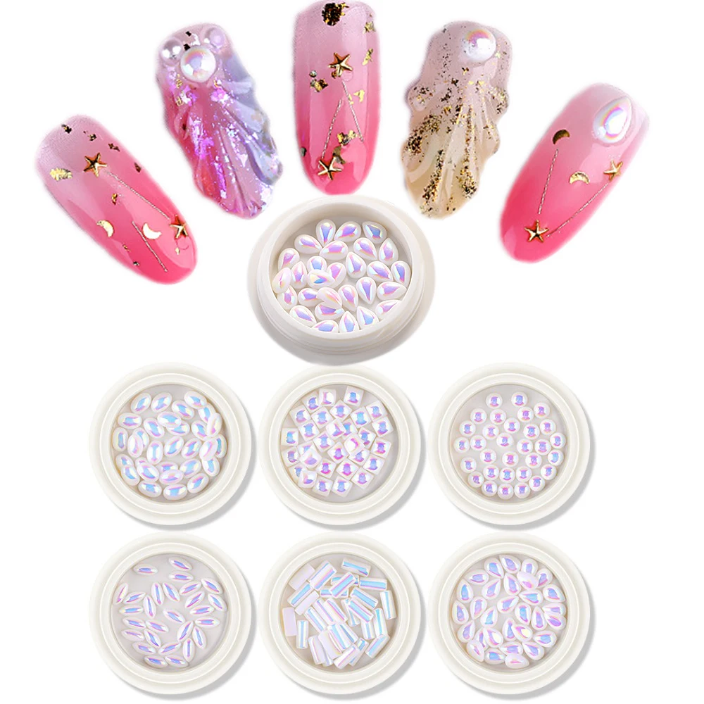 1 коробка бусины для ногтей | Красота и здоровье