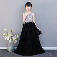 chilldren ball gown first holy communion dress kids pageant dress for birthday party dress lace beading dress for girls y2714