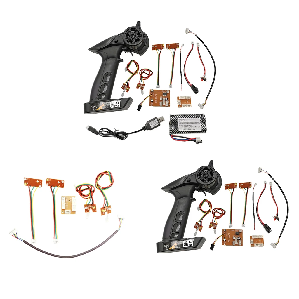 

RC LED Simulation Light kit Light System Radio System Transmitter for D90 MN99 MN99S MN90 MN96 FJ45 RC Cars Trucks Crawler