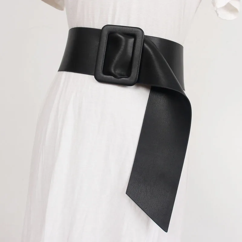 

Женский подиумный двухсторонний пояс из искусственной кожи, корсет, пояс, ремни, украшение, широкий пояс R1537