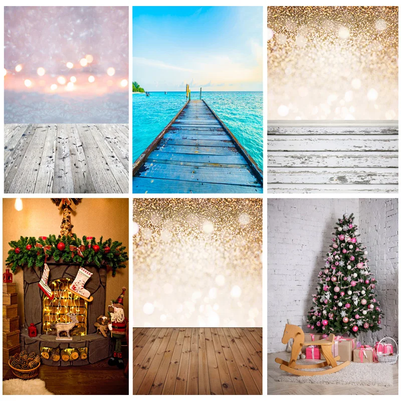 

ZHISUXI Vinyl Custom Photography Backdrops Prop Christmas Theme Photography Background 191106AD-3