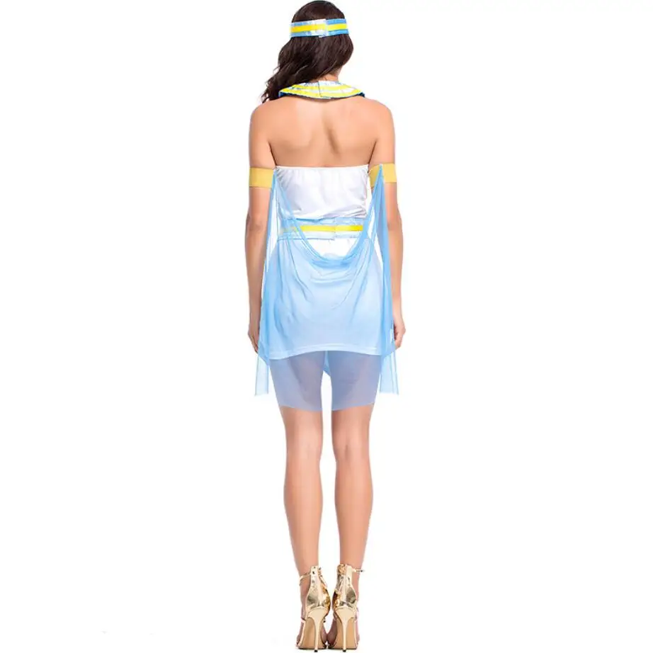 Сексуальный костюм древнегреческой богини для взрослых Женская египетская