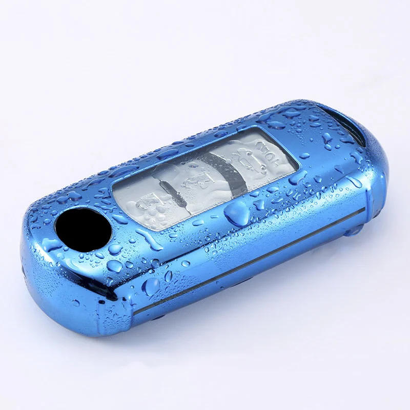 Новый мягкий TPU чехол для автомобиля дистанционного ключа с полным покрытием Mazda 2