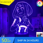 Лампа аниме My Hero Academia, очако урарака светильник день рождения детей, подарок