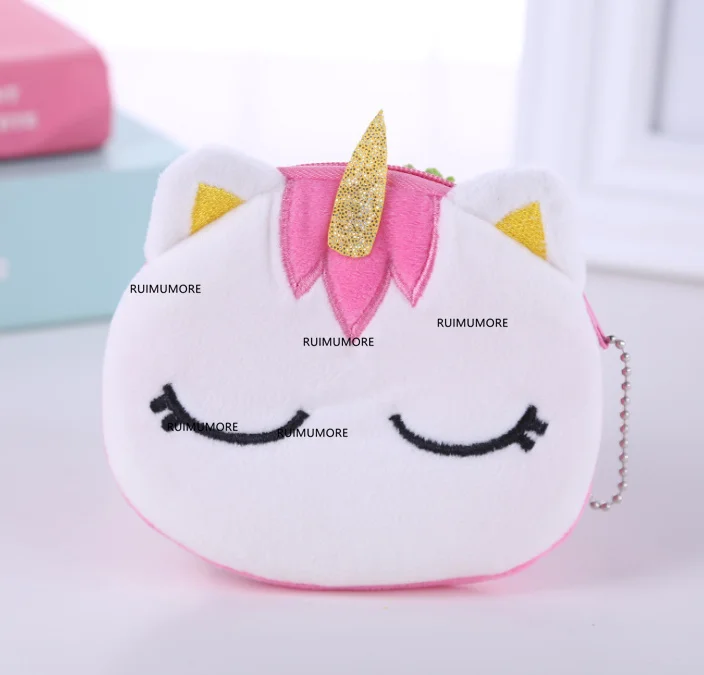 Кошка плюшевая мягкая игрушка Монета Сумка, 10 см брелок плюшевый мешок для игрушек, маленький мешок для монет кошелек плюшевая игрушка - Цвет: design