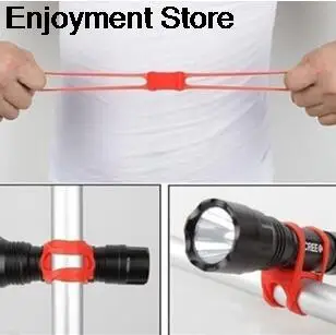 Фонарь для горного велосипеда эластичная повязка полосы телефона и фонарика