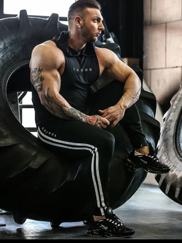 Новинка Осень 2019 мужские спортивные брюки тренировочные штаны для спортзала