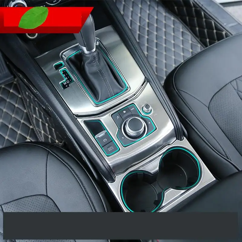 

Coche Sticker Autocollant Voiture Decoration Interior Car Accessories Auto Window Cup Gear Button Panel FOR Mazda CX-5