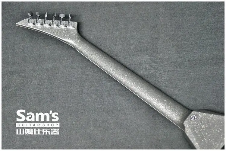 Электрогитара 24 класса вся конструкция инкрустация Зубов Акулы двойной валик |