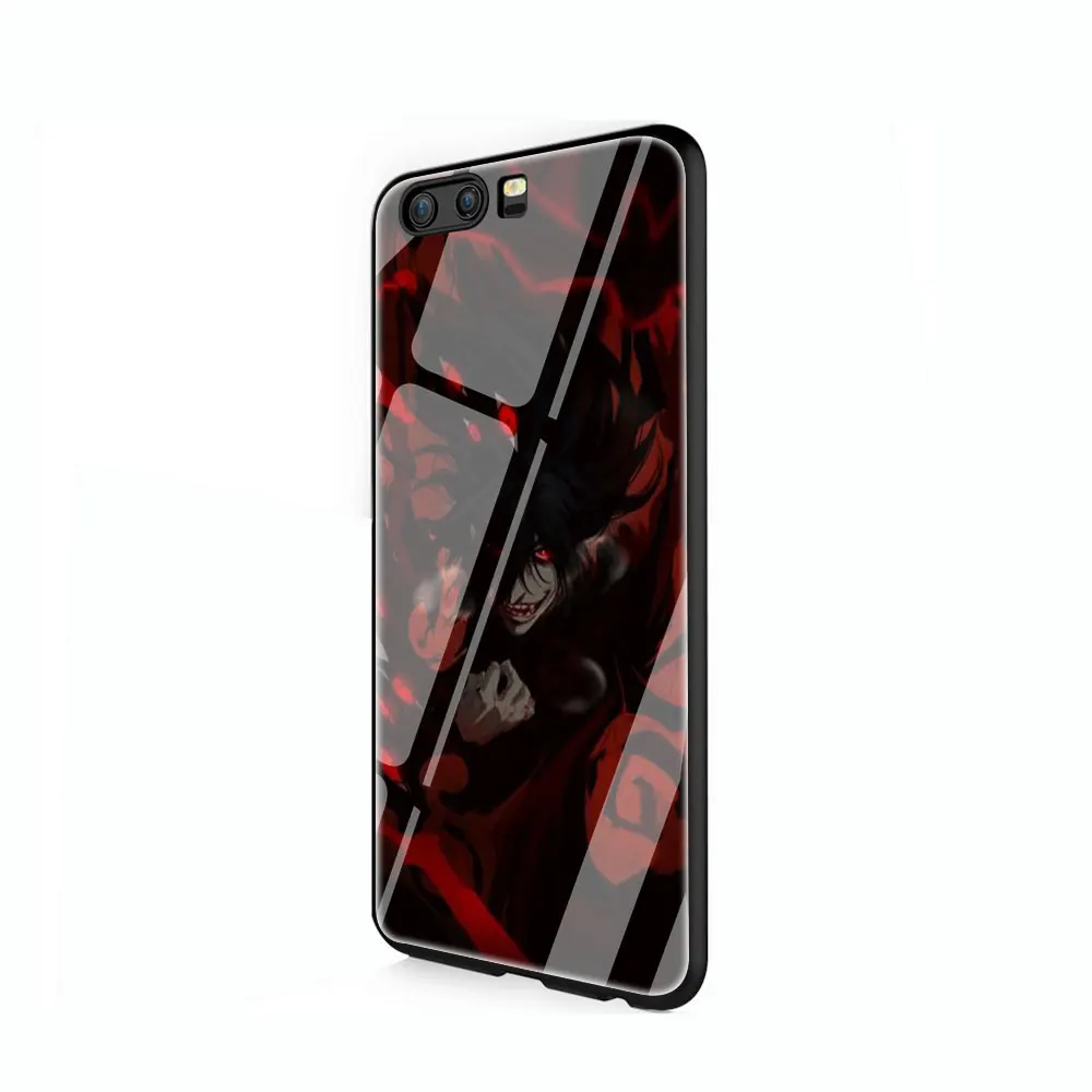 EWAU аниме Хеллсинг Алукард закаленное стекло чехол для телефона huawei mate P 10 20 30 Lite Pro Y9 Honor 8X 7A - Цвет: G7