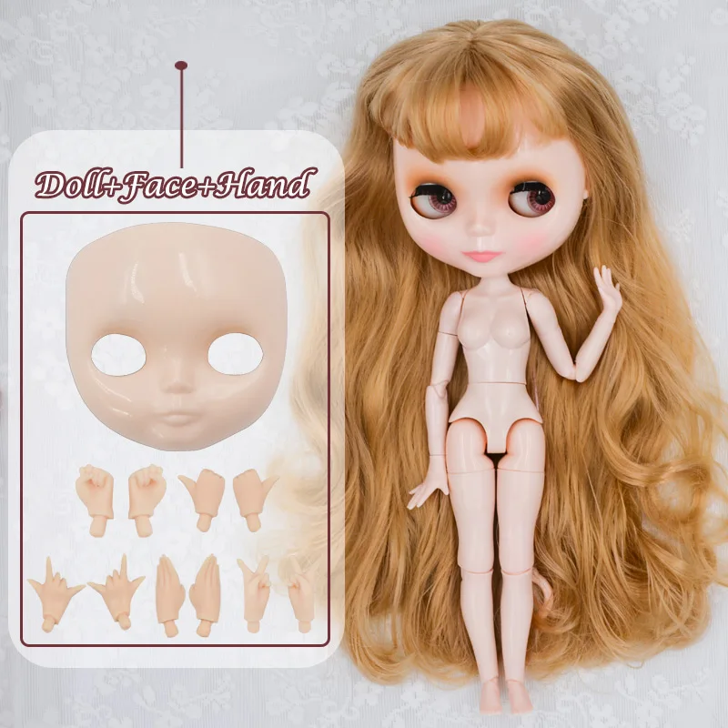 Neo Blyth кукла NBL Заказная блестящее лицо, 1/6 BJD шарнирная кукла Ob24 кукла Blyth для девочки, игрушки для детей FHNBL23 - Цвет: FHNBL11