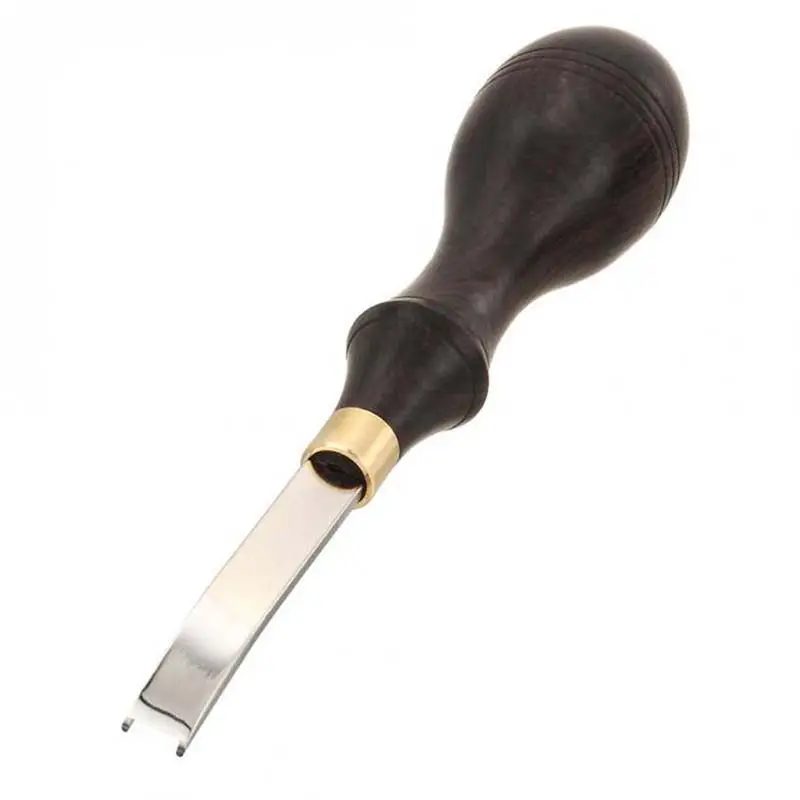 Ручной работы французский стиль кожаный край кромка для резки нож кожи