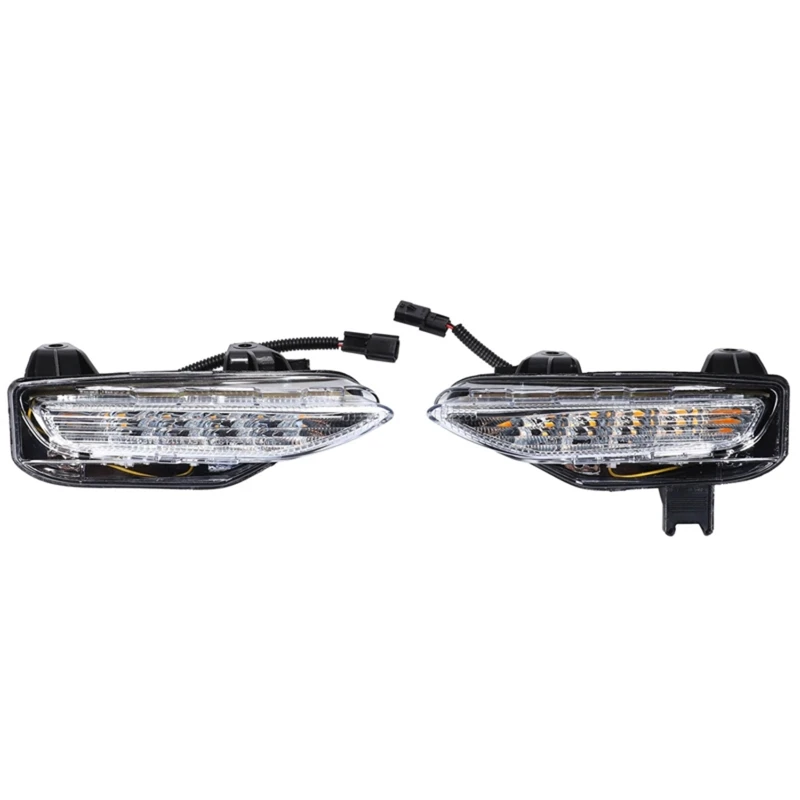 

for Infiniti Q50L 2014-2017 Pair of Daytime Running Light Fog Lamp DRL Left and Right
