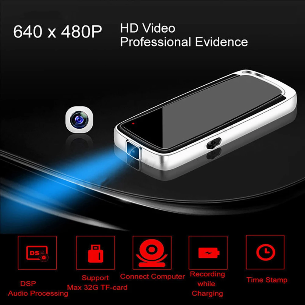 HY-K600 мини-камера Профессиональная 720P HD цифровые видеокамеры микро камера s espia диктофон поддерживает 32 Гб TF