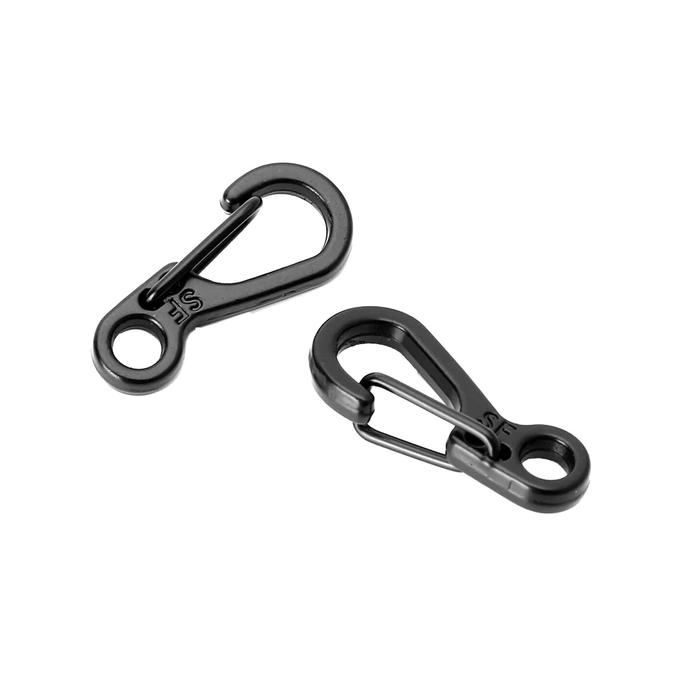 

Mini Heavy Duty Aluminum Carabiner Key Chain Snap Hooks Clip Outdoor Campingx10