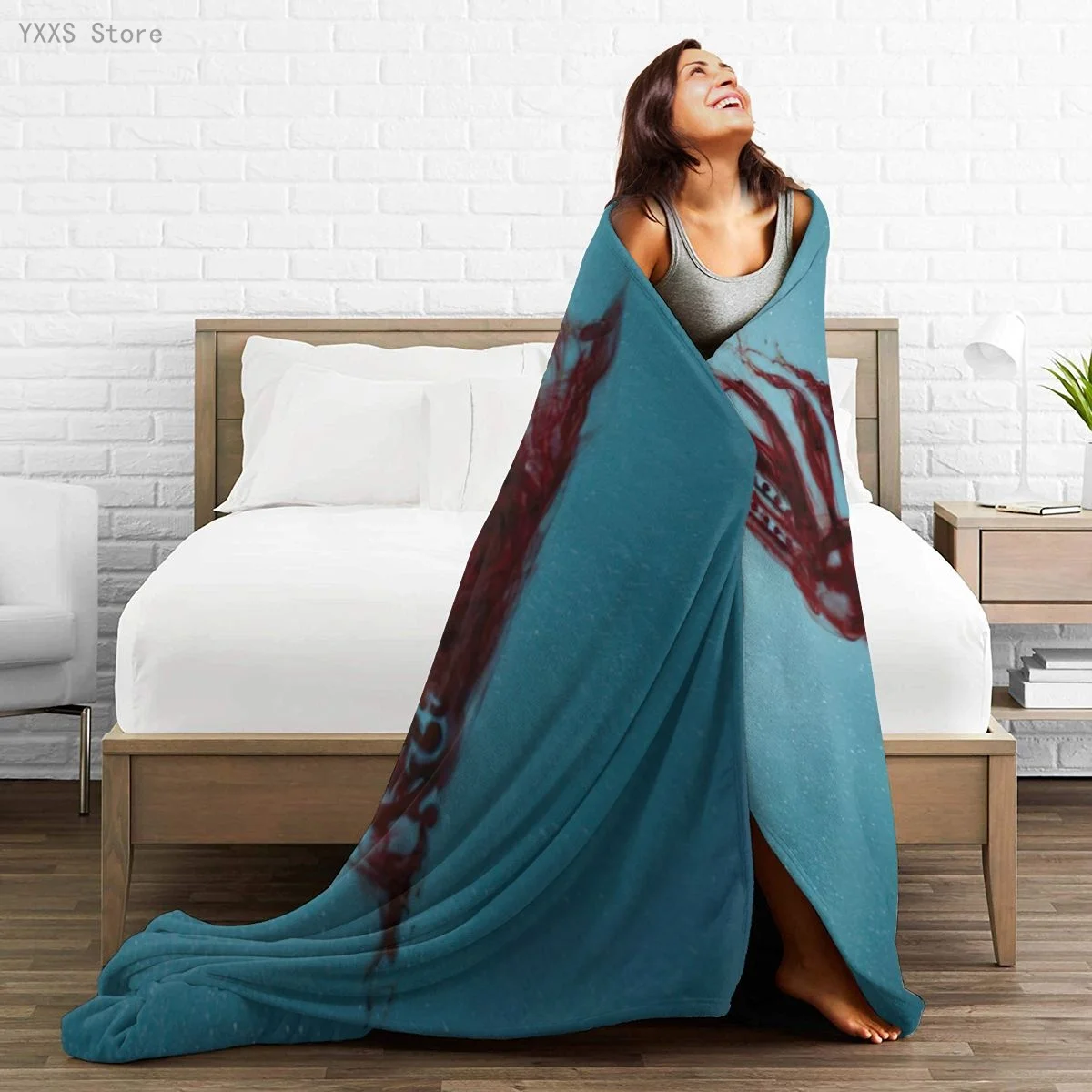 

Vikings 3D Cartoon Sherpa Blanket Warm Super Soft Flannel Office Nap Bedspread Sofa Bedding Plush Quilt Plaids 291778413