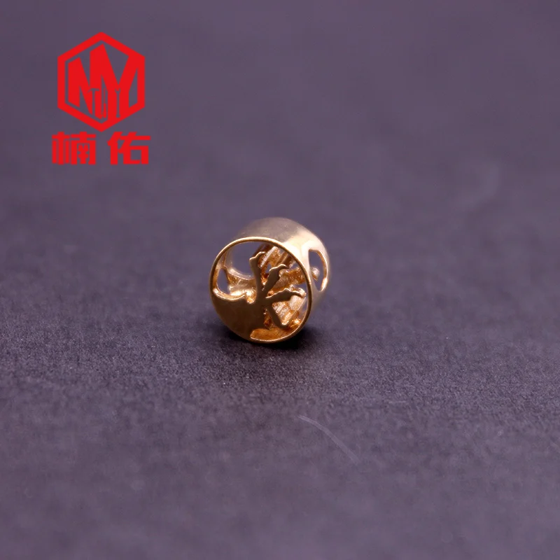 

1 шт. латунный полый нож бусины ручной работы персонализированный фонарик EDC Автомобильный ключ кулон