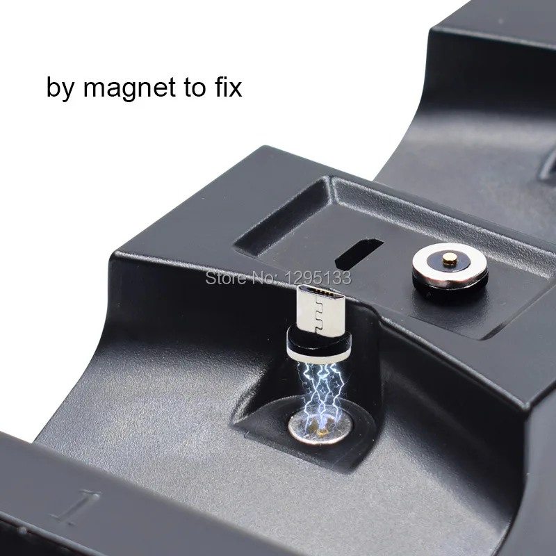 Новинка для PS4 Pro тонкий беспроводной контроллер зарядное устройство магнитный