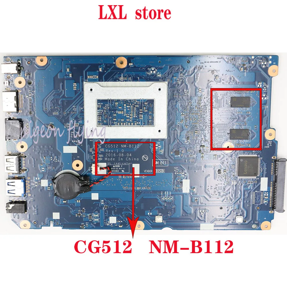 NEW CG512 NM-B112 for lenovo 110-15AST laptop motherboard SWG CPU:A9-9400 DDR4 GPU:AMD 2GB FRU 5B20M56009 5B20M56015 TYPE:80TR | Компьютеры
