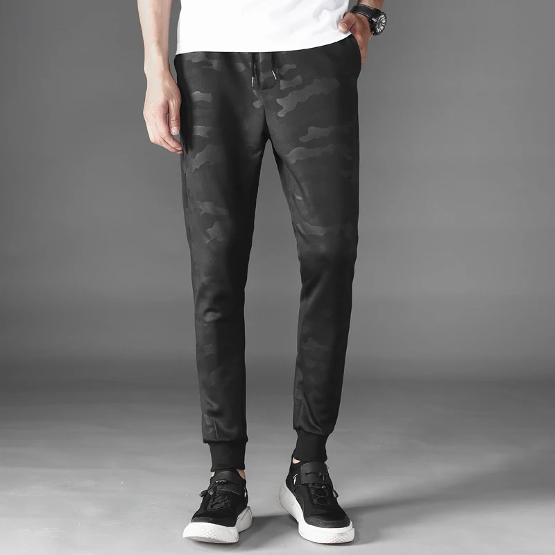 Мужские камуфляжные брюки повседневные уличные штаны для бега спортивные