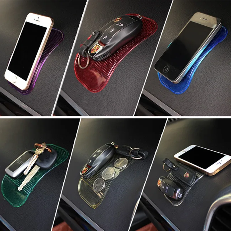 1 шт. автомобильный гаджет Противоскользящий коврик Автомобильный интерьер