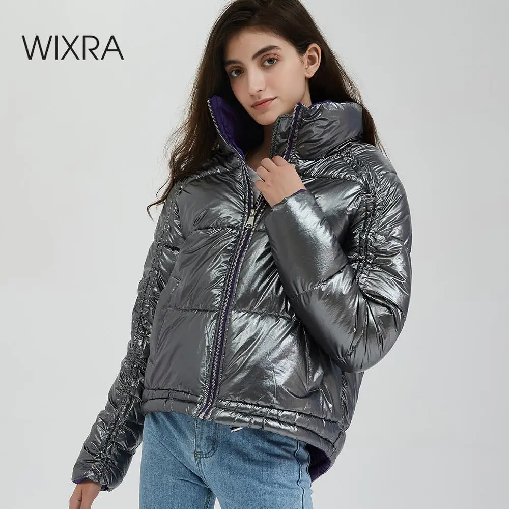 Женское плотное пальто Wixra теплая Повседневная куртка свободного покроя