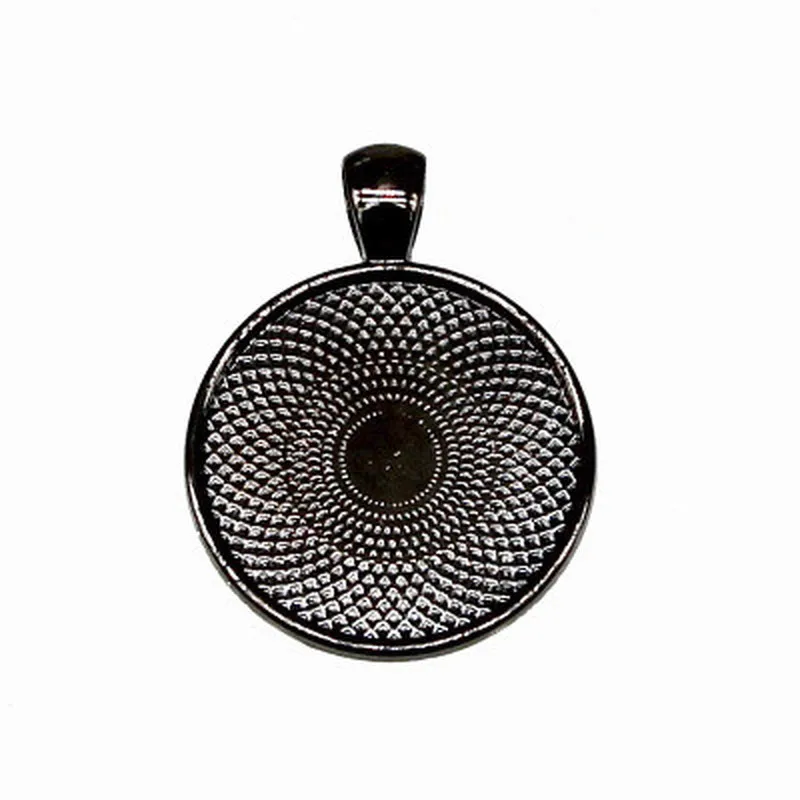 10 шт./лот 25 мм внутренний размер 8 цветов классический узор с покрытием подходит