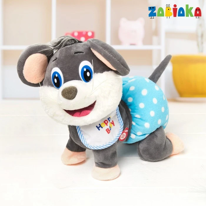 Интерактивная игрушка ZABIAKA Мышонок 4342517|Роботы и животные с ДУ| |