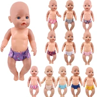 doll cartoon panties fit 18 inch american doll43 cm reborn baby doll girls giftour generation girls toychristmas present