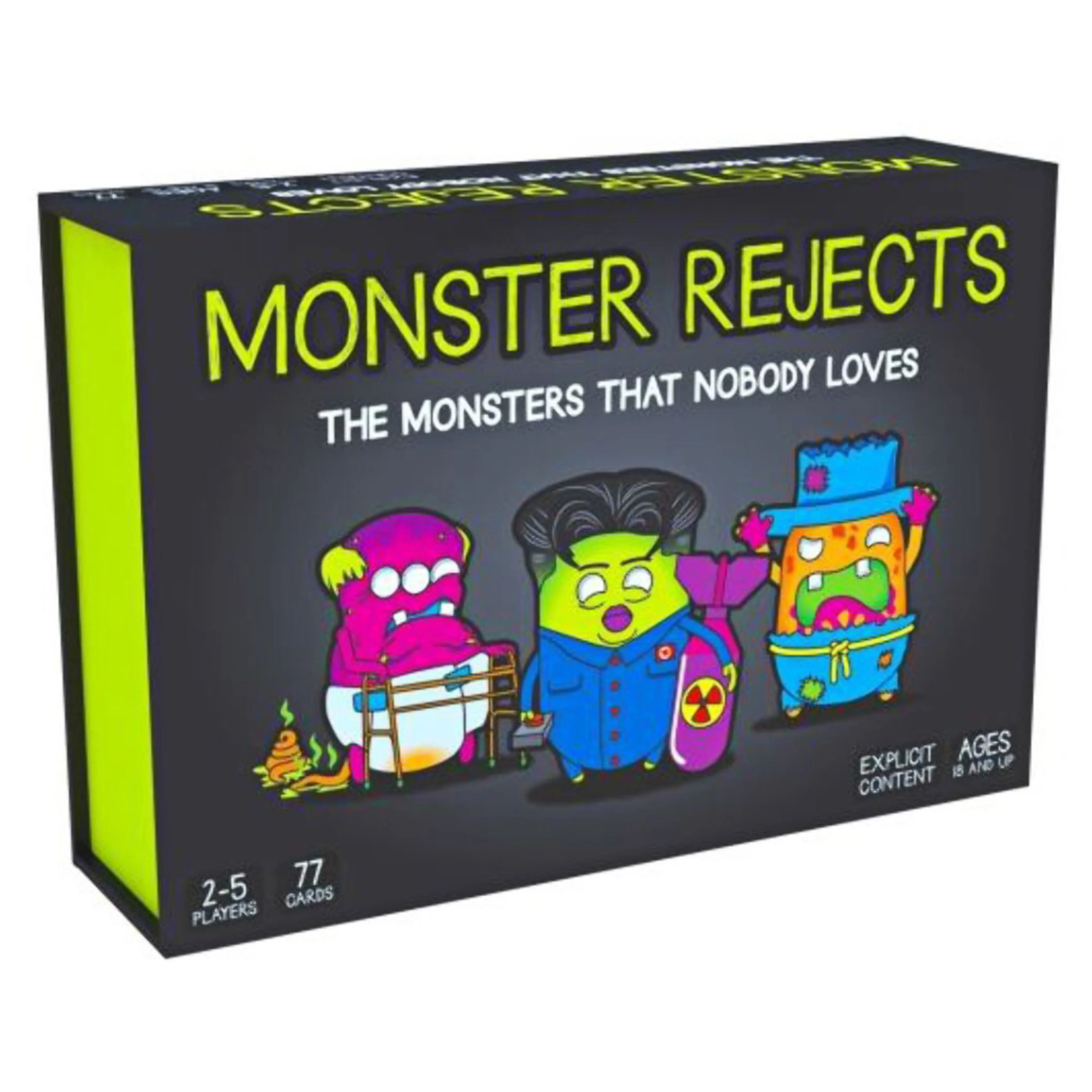Монстр отвергает NSFW издание Monster Misfits нелепые карточные настольные игры для