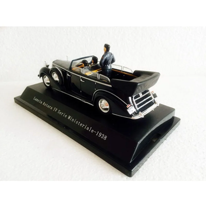 Литая модель автомобиля масштаб 1:43 имитация 1938 сплав Муссолини литые под
