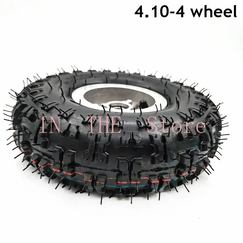 

Высококачественная ступица шин 4,10-4, обод 4,10-4, шина и трубка для ATV 4WD go kart 47cc 49cc