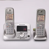 DECT6 0 Wireless Telephone Handset Cordless Phone With Answer System Handfree Internal Intercom English Spain Language For Home