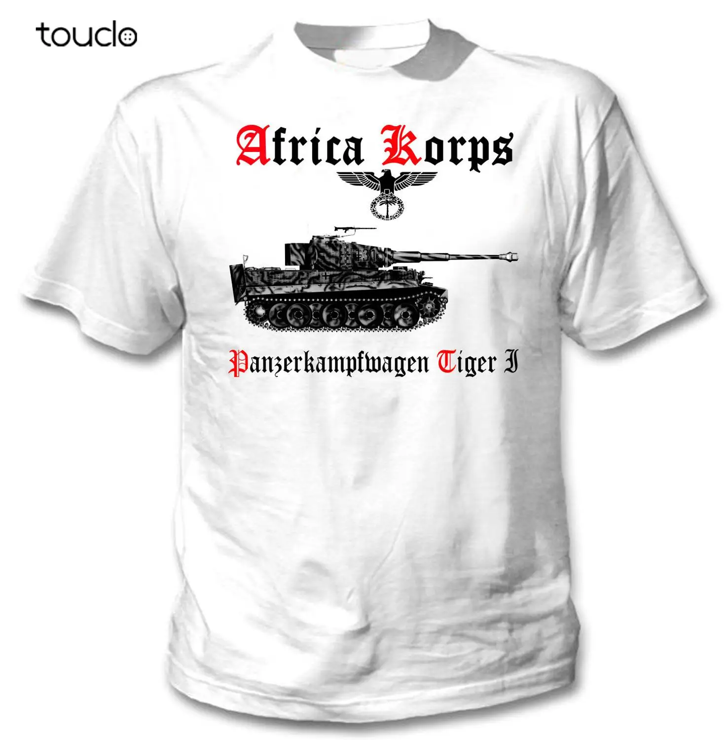 2019 Новое поступление мужские модные с тигром PANZER я Африка KORPS Второй мировой