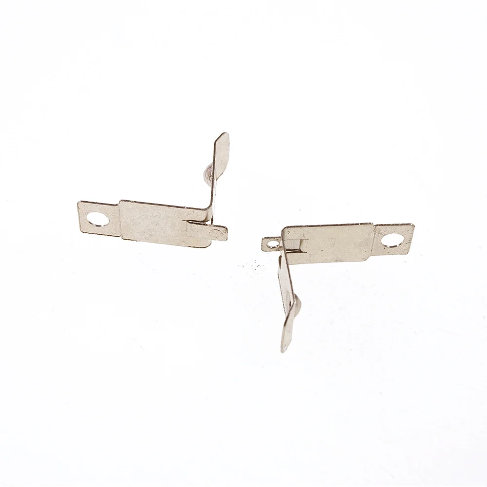 10 шт. пружинные стальные крестовые зажимы для батарей AA CR2 CR123A 57 контактов