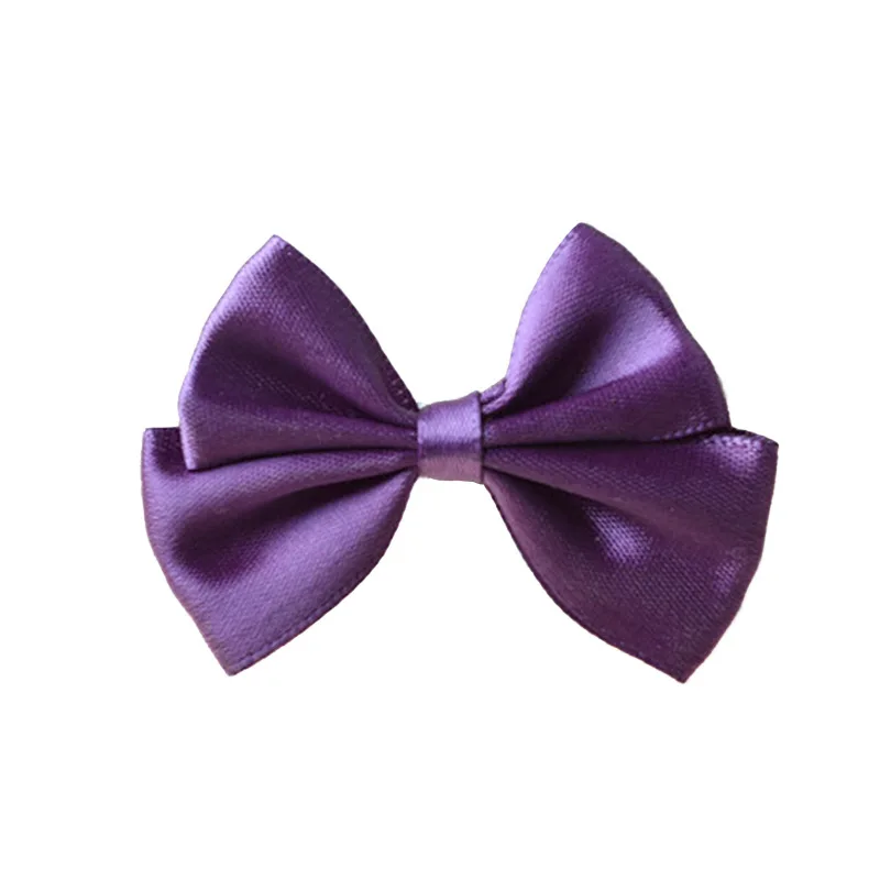 200 штук в партии галстук бабочка Цвета детский атласный ленты Стразы бантом