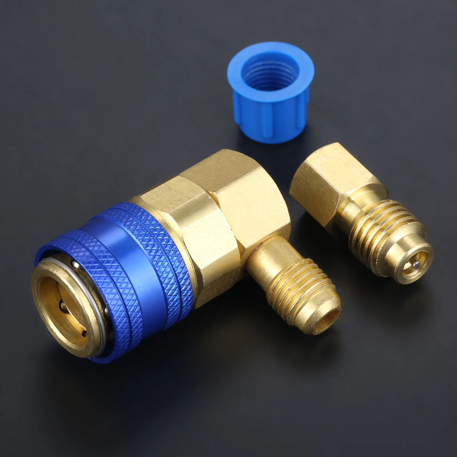 Высокое/низкое давление сторона A/C R134A быстрый соединитель Адаптер муфта QC 15LH