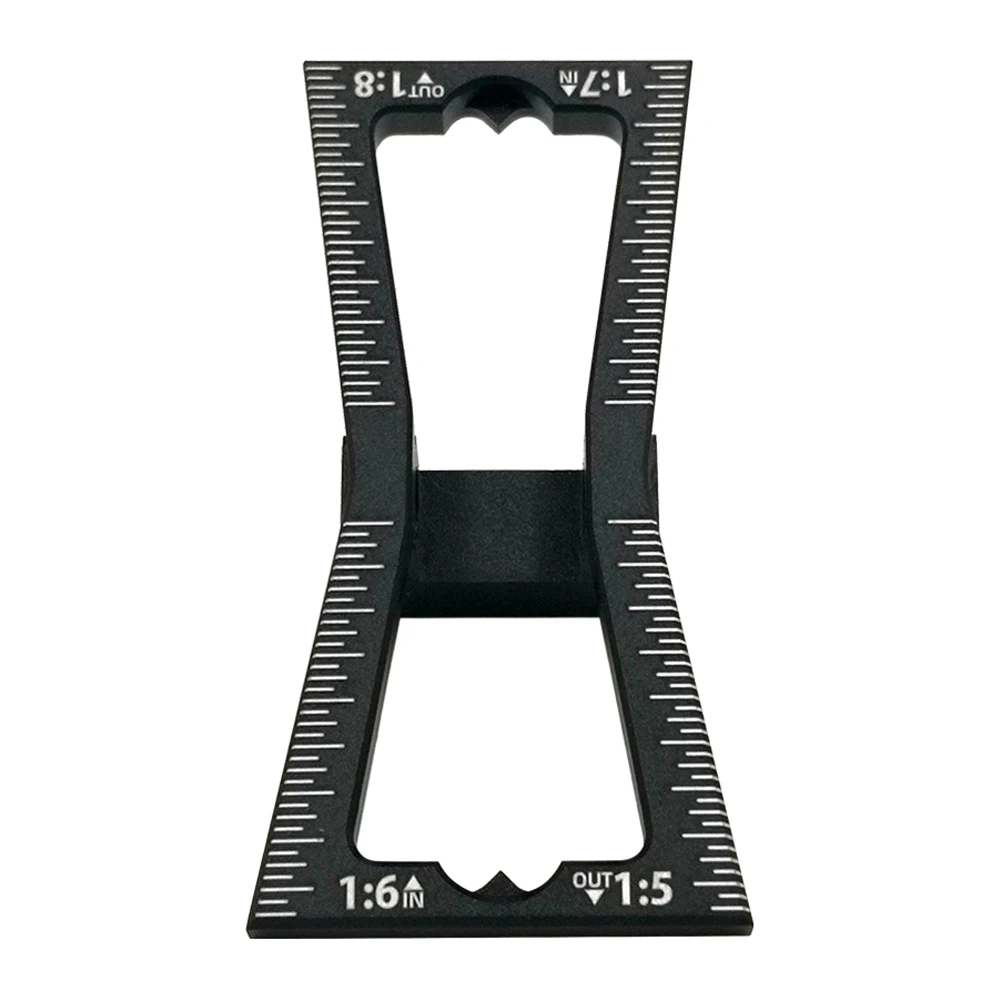 Алюминиевый сплав ласточкин хвост Маркер Шаблон шкала направляющий инструмент