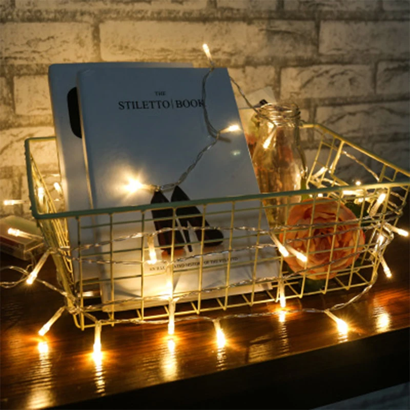 Сказочный светодиодный светильник-Гирлянда для рождественской елки вечерние