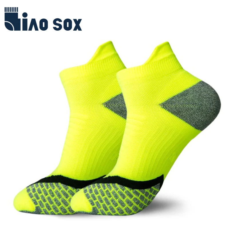 Женские цветные носки до щиколотки низкие для бега велоспорта фитнеса