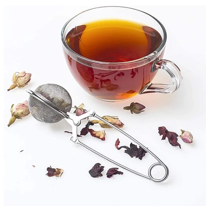 

Фильтр для чая из нержавеющей стали, фильтр для кофейных специй, сетчатый фильтр для чая, многофункциональный Чайный фильтр, набор кухонных ...