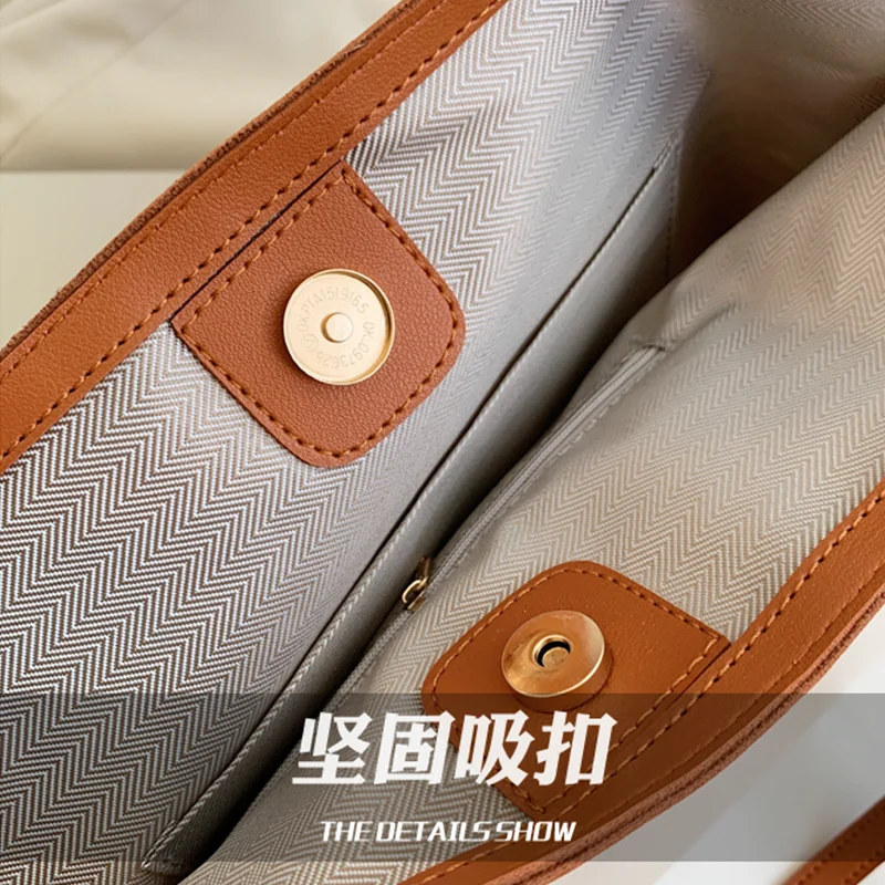 

Trendy Brand Shoulder Bags for Women Oxford Letter Designer Bag Large Capacity Shopping Bag Eco Friendly Tote Bag