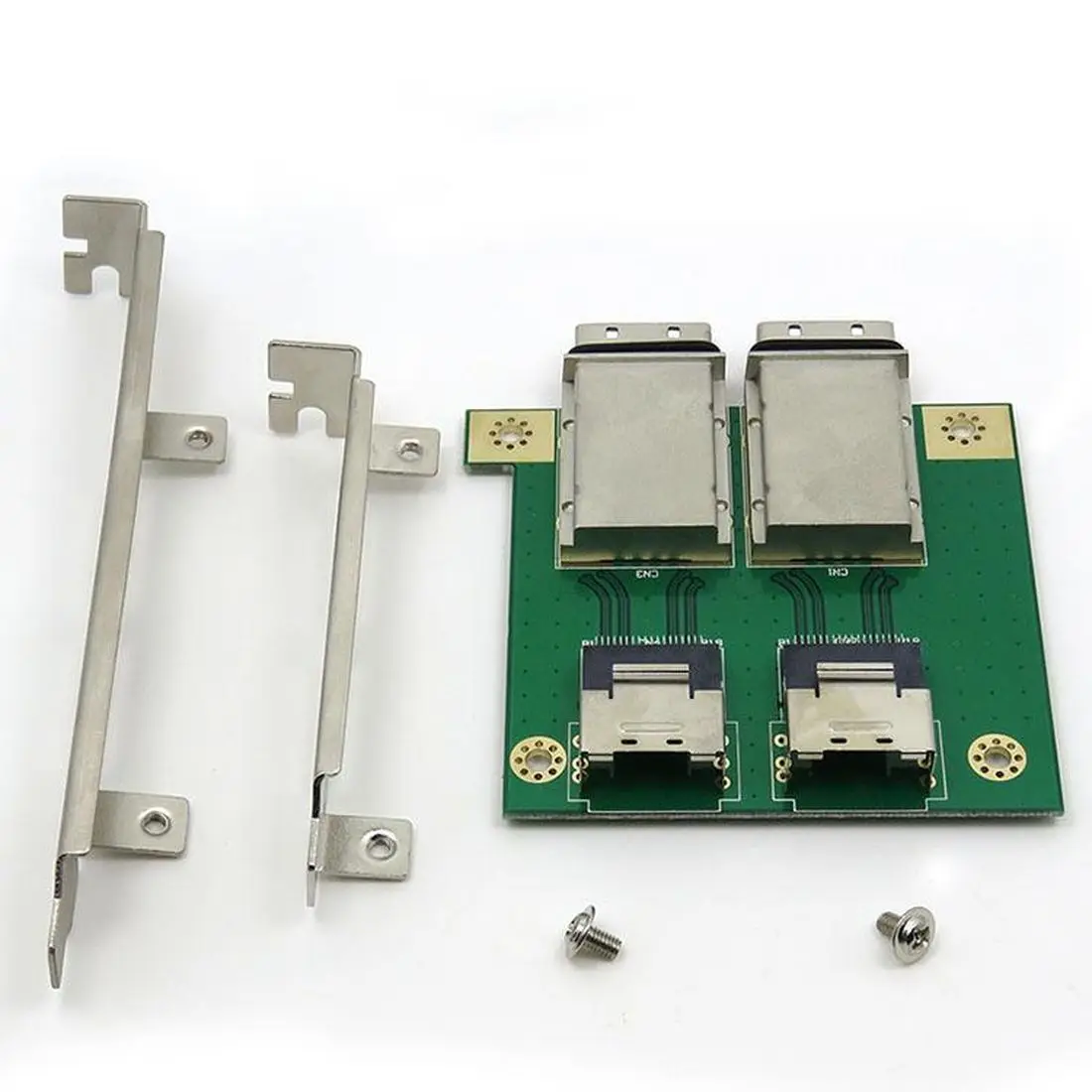 XT XINTE Mini SAS 36P 26P PCI плата адаптера (двойная) внутренняя SFF8087 для внешней 8088 карты с монтажной пластиной PCI|Платы