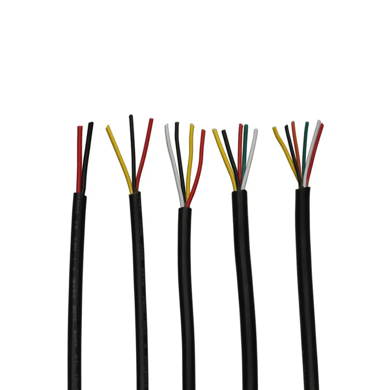 10 метров UL 2464 2C / 3C 4C 5C /6C 28AWG многожильный ПВХ кабель луженая медная проволока
