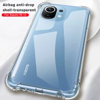 Luxury Shockproof Silicone Phone Cases For Xiaomi 11T Pro Case POCO Note Pro Max Transparent Protective Back Cover